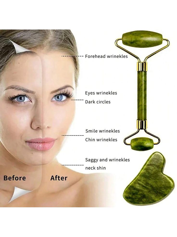 Stone Facial Roller Massager