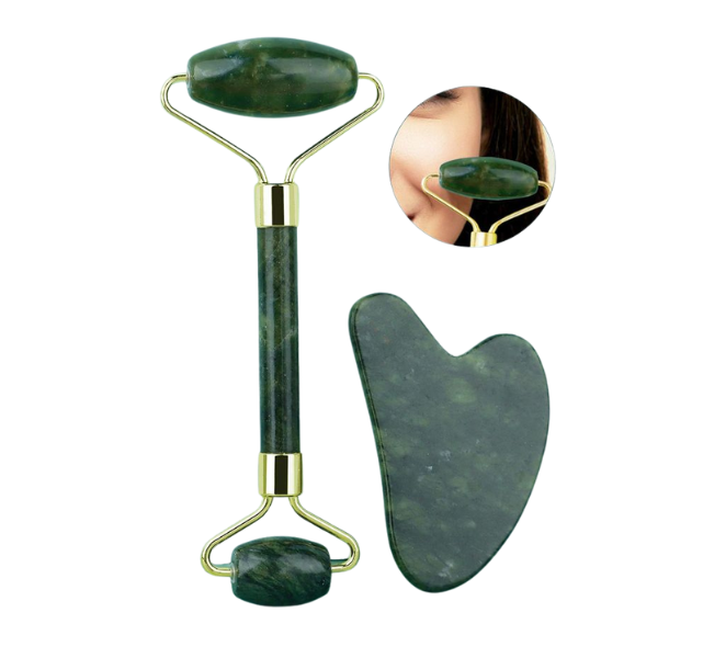 Stone Facial Roller Massager